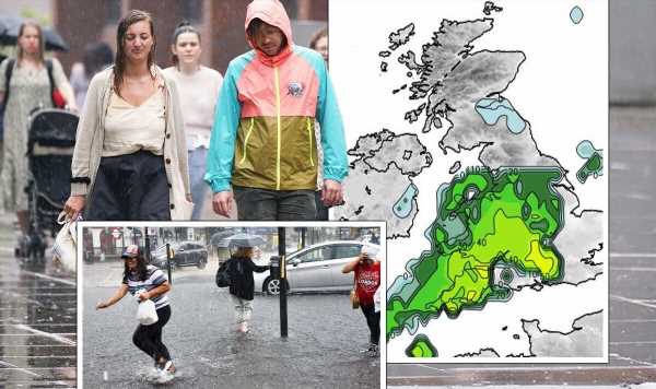 UK storm forecast: Brutal Atlantic blast set to smash into Britain with heavy rain