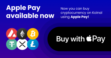 Koinal is Adding Apple Pay, Making Investment in Crypto Even More Accessible and Secure