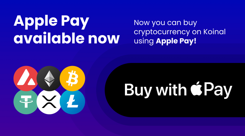 Koinal is Adding Apple Pay, Making Investment in Crypto Even More Accessible and Secure