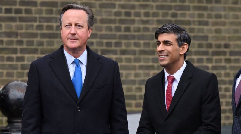Body language expert on how Rishi Sunak is being upstaged by David Cameron